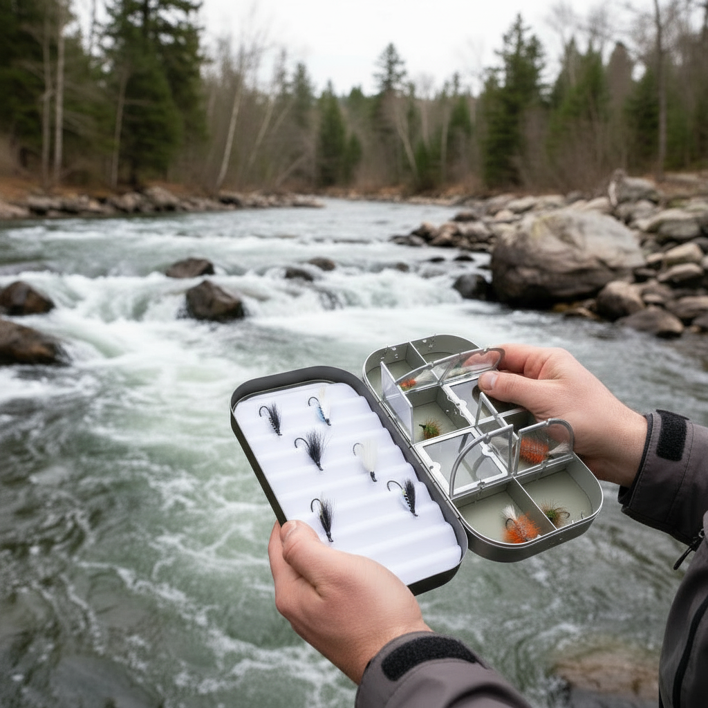 Fly Fishing Kit, Atlantic Salmon Flies, Mixed Selection, with