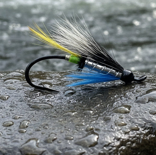 Silver Blue Dark Wing Hairwing – Classic Atlantic Salmon Fly