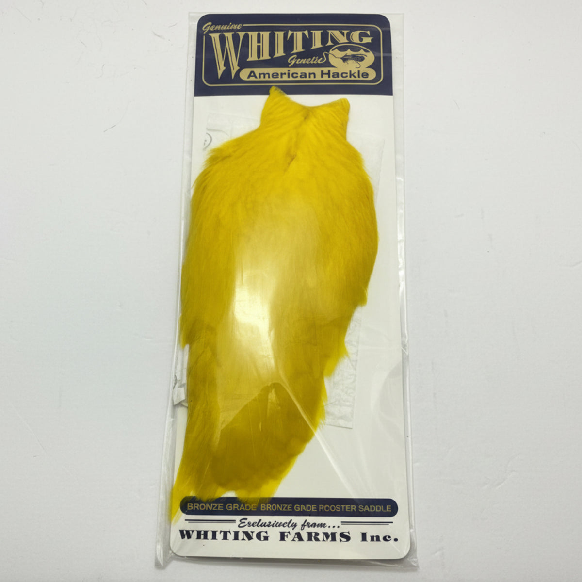 Whiting american hen cape in yellow