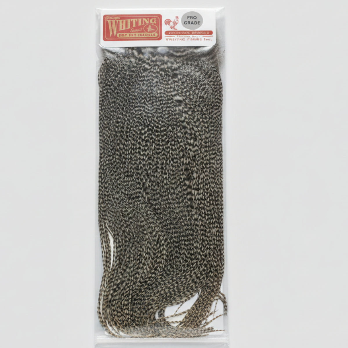 Wh Rooster Saddle - pro Grade - Grizzly