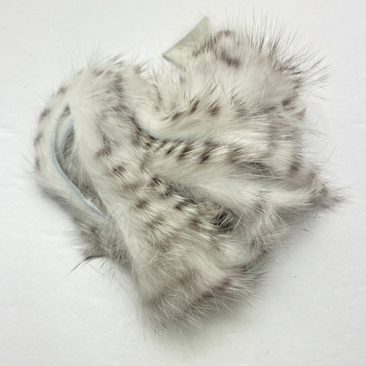 Barred rabbit Strips - White with black barring
