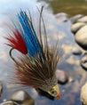 Conehead Marabou Muddler Blue