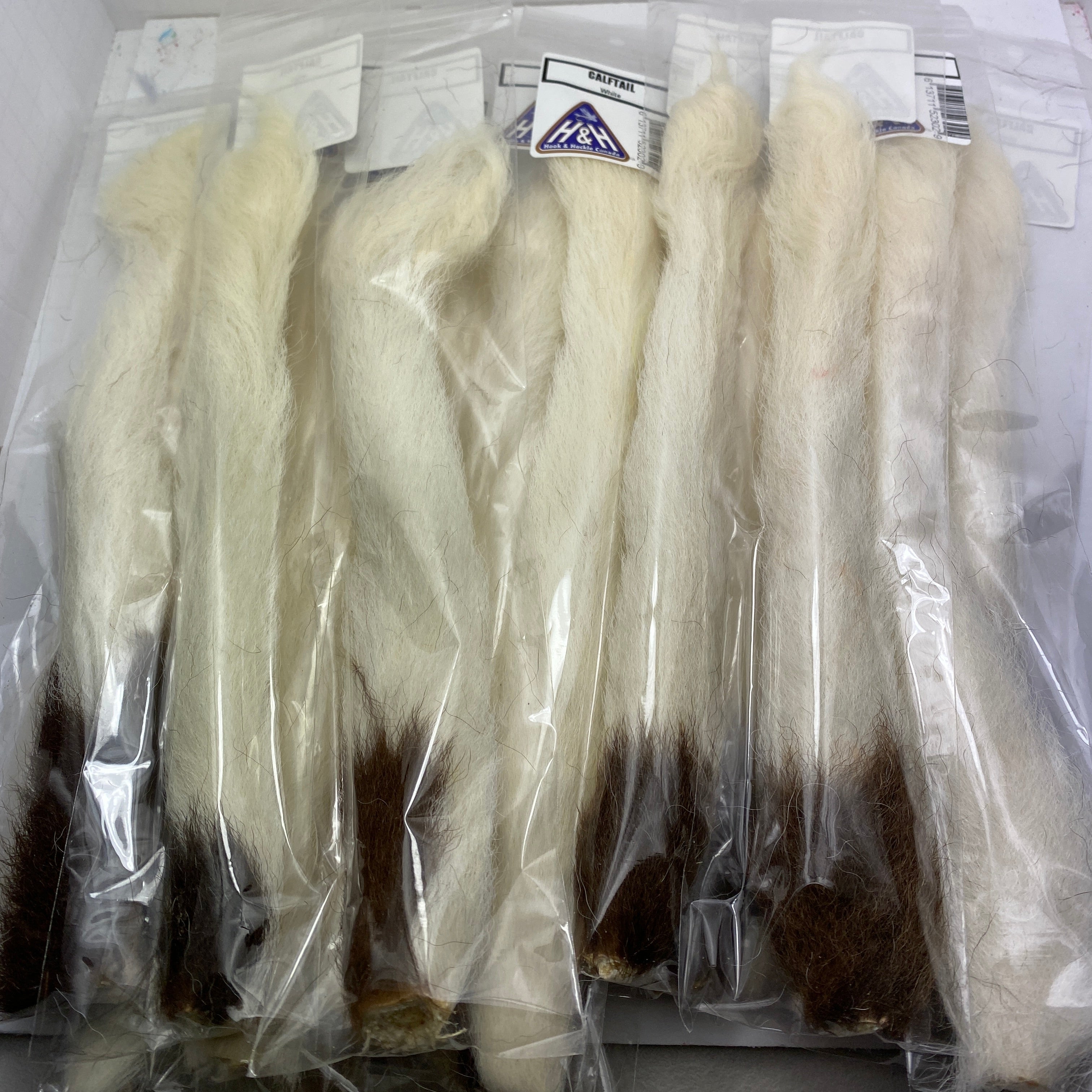 Calf Tails in white