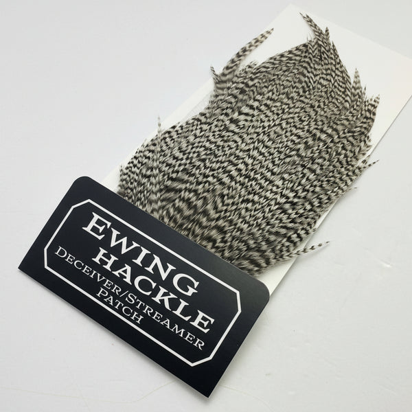 Ewing Deceiver Patches | Long Saddle Feathers for Streamer Flies