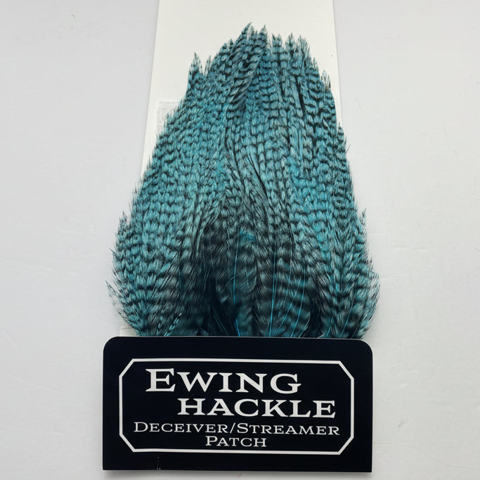 Ewing deceiver patch - grizzly silver doctor blue