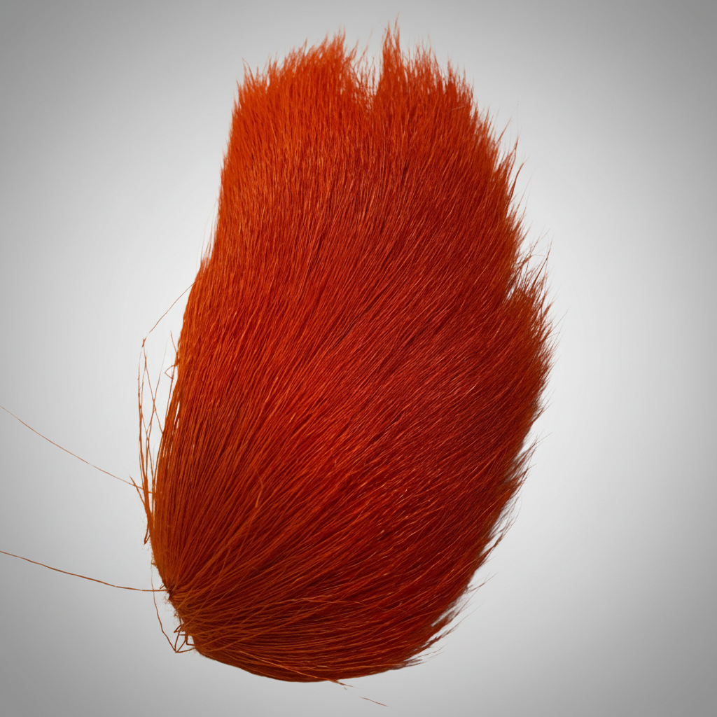 Deer Body Hair in Orange