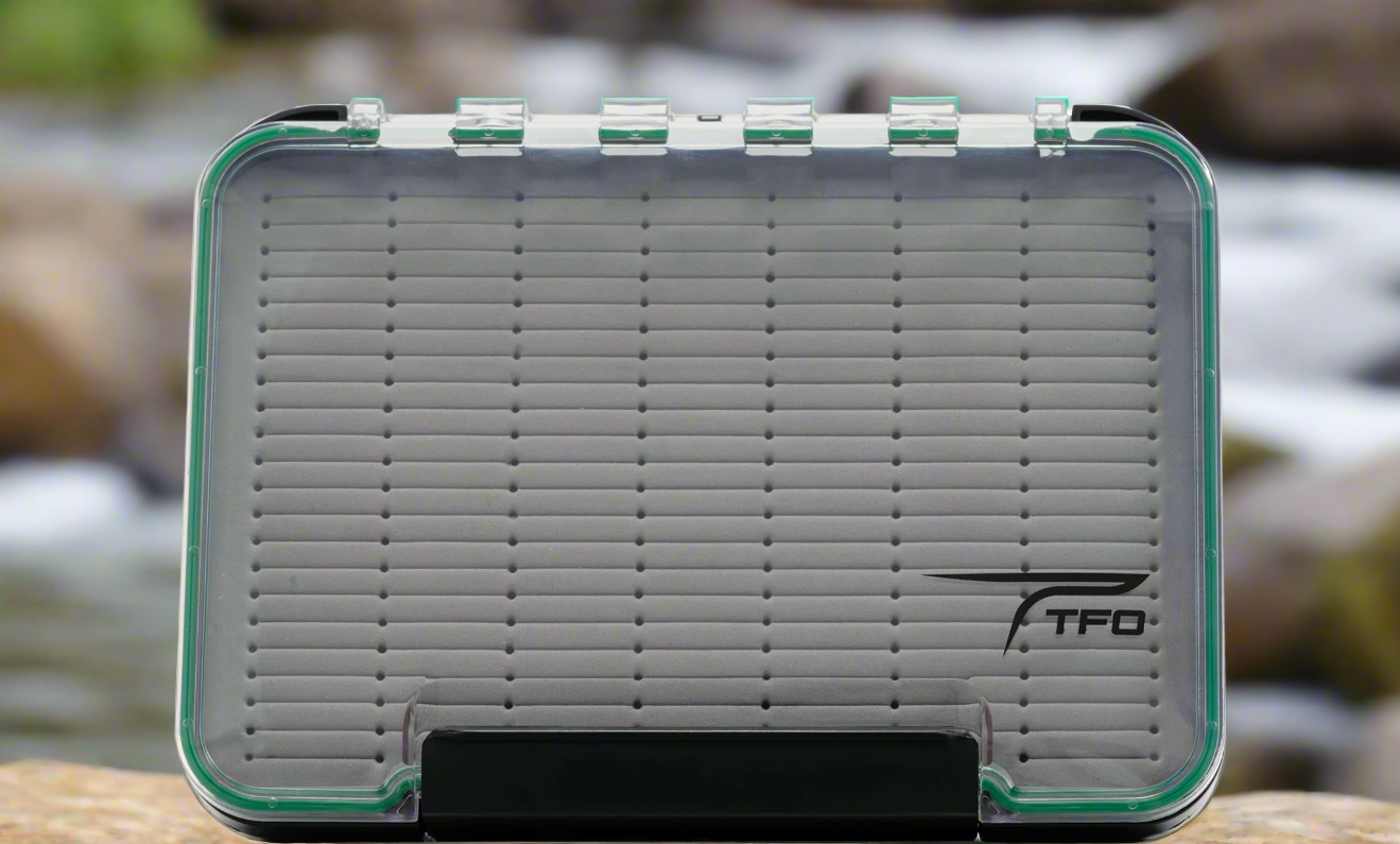 Reanimate ボックストッパーFoil XL Waterproof Streamer Fly Box – Double-Sided Fly Fishing Gear for