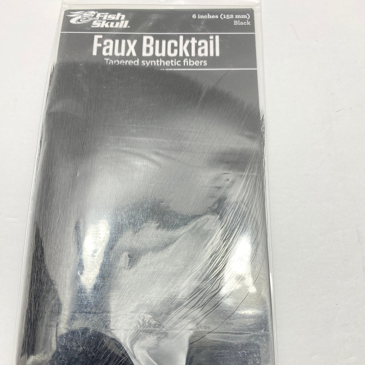 Faux bucktail black