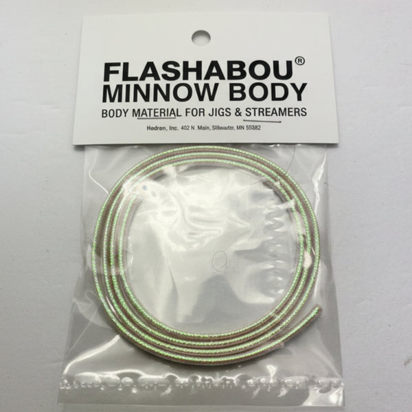 Hedron Flashabou Minnow Body | Baitfish Flash Material for Streamers