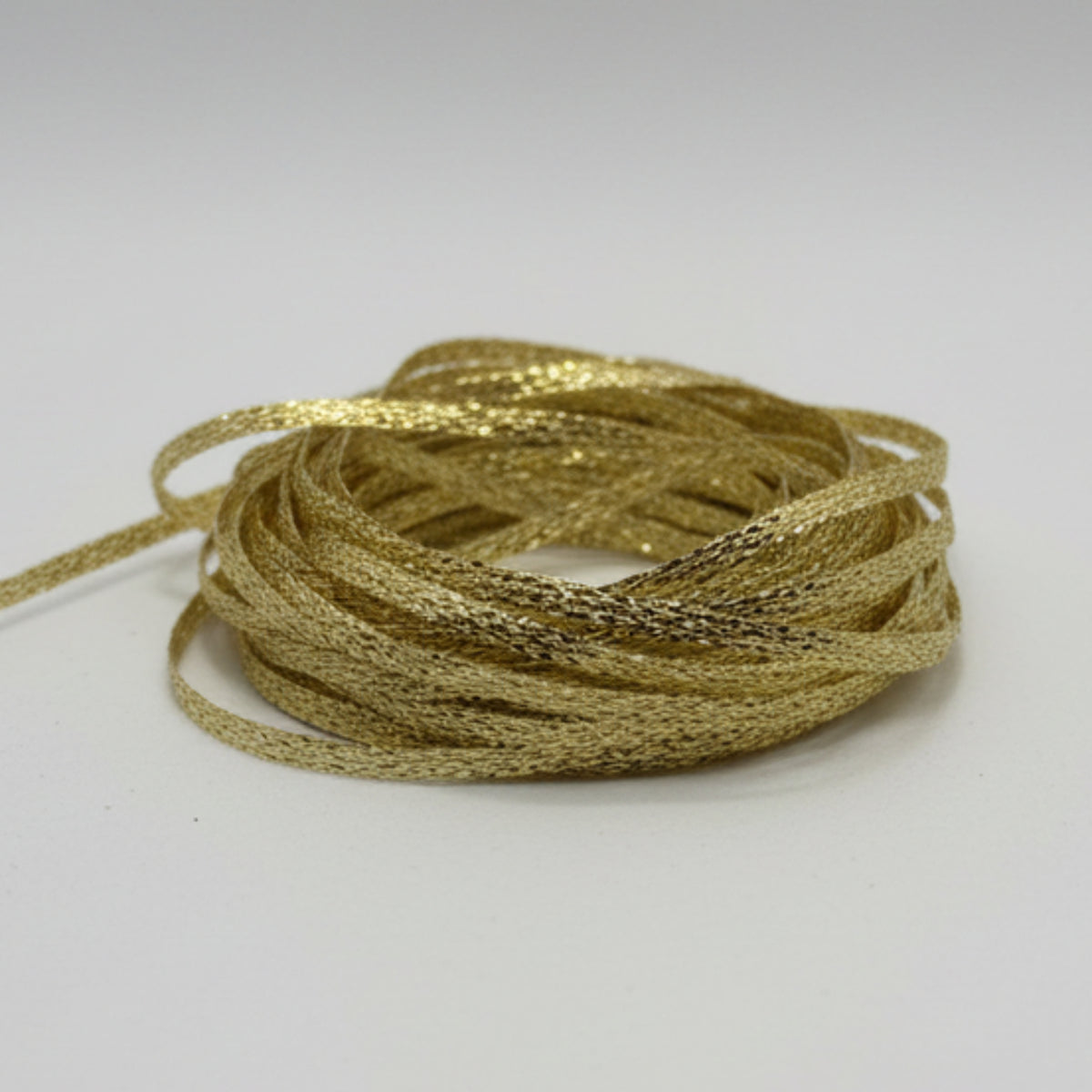 Flat Diamond Braid- Gold