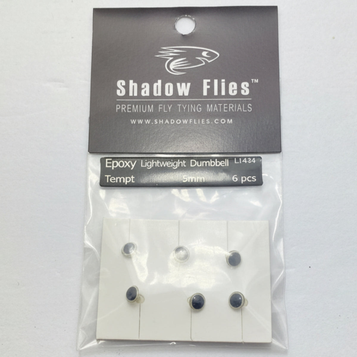 5mm Dumbbell Eyes for fly tying