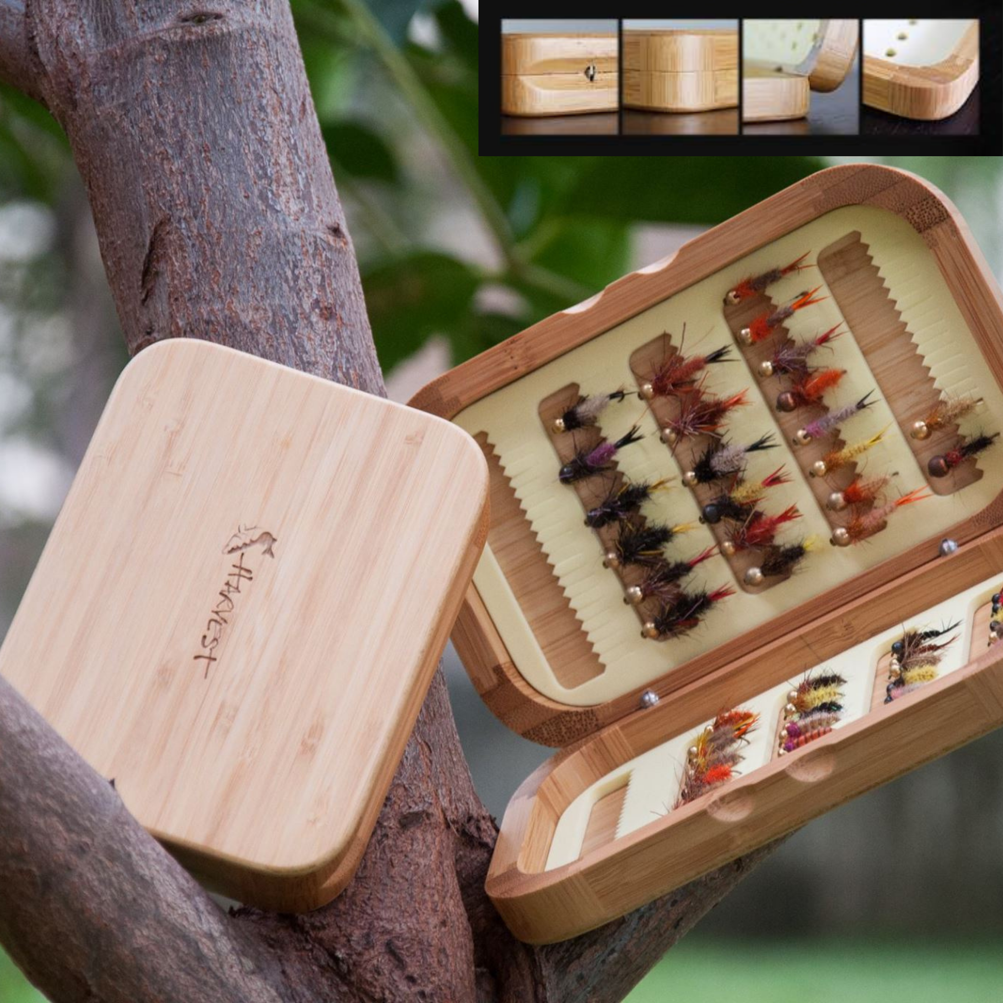 Bamboo Flyboxes – Dc Tackle & Outdoor Supply