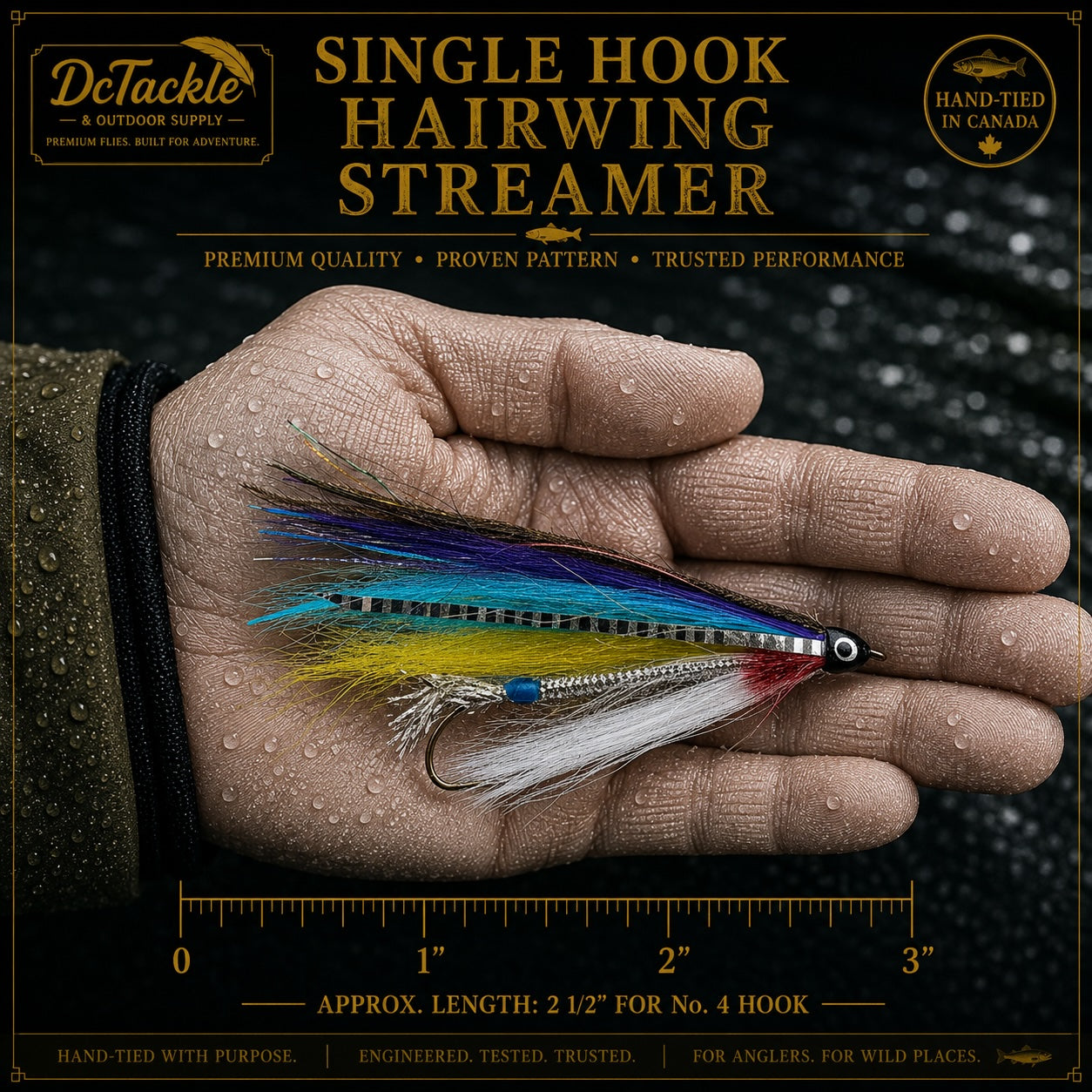 Silver Doctor Hairwing Streamer Fly – Classic Pattern – Dc Tackle ...