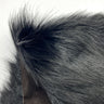 American Opposum fur in black