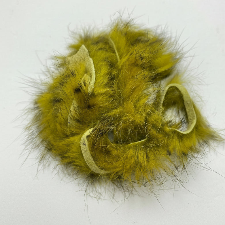 Black Barred Rabbit Strips - Olive