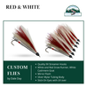 Red and White Hairwing