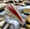 Red and White Hairwing Streamer