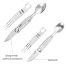 NexTool Multifunctinal Tableware 3-in-1 Knife Fork Spoon Stainless Steel Anti-rust Antiseptic For Outdoor Portable Spoon