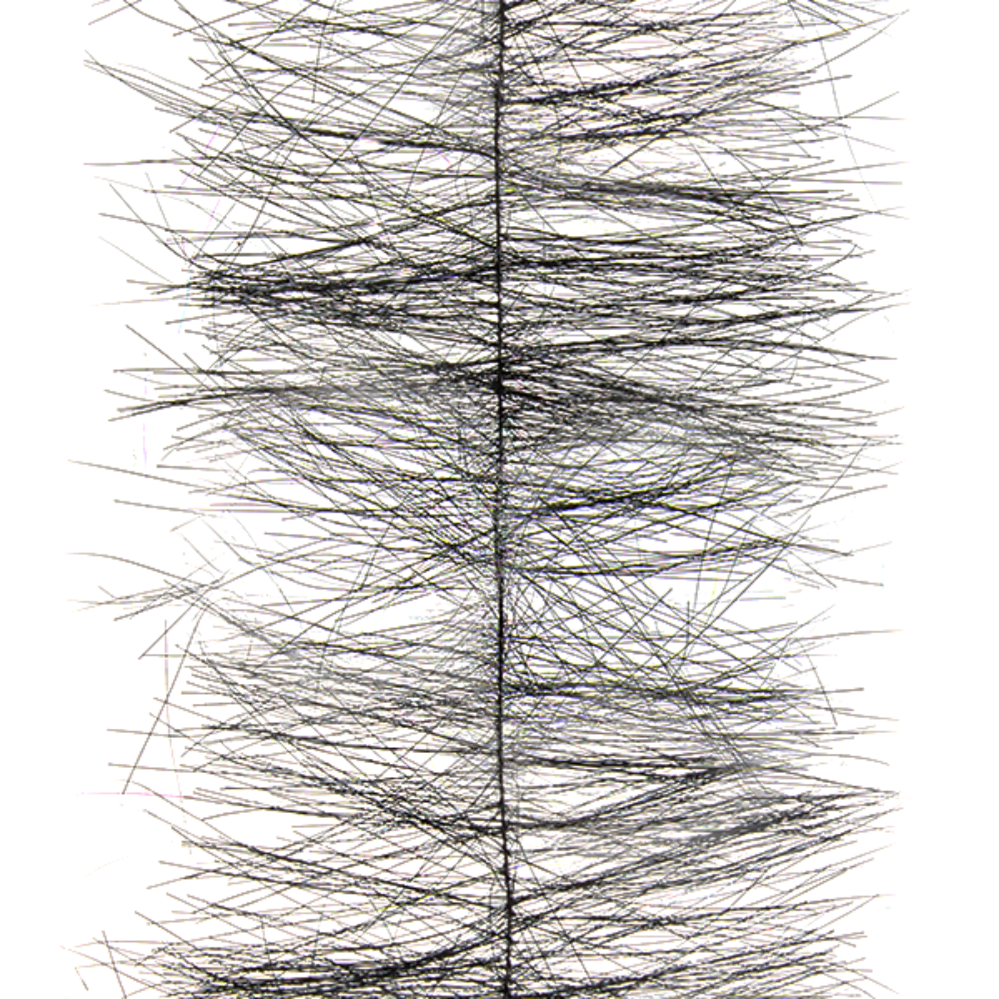 Sparkle Minnow Brush - UV Black