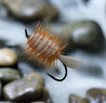 Salmon Bug - White - Wht Tl/Orange Hackle