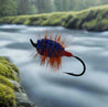 Salmon Bug - Blue/Orange - Red Butt