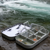 Fly Fishing Kit, Atlantic Salmon Flies, Mixed Selection, with Aluminum Flybox + Engraved Image