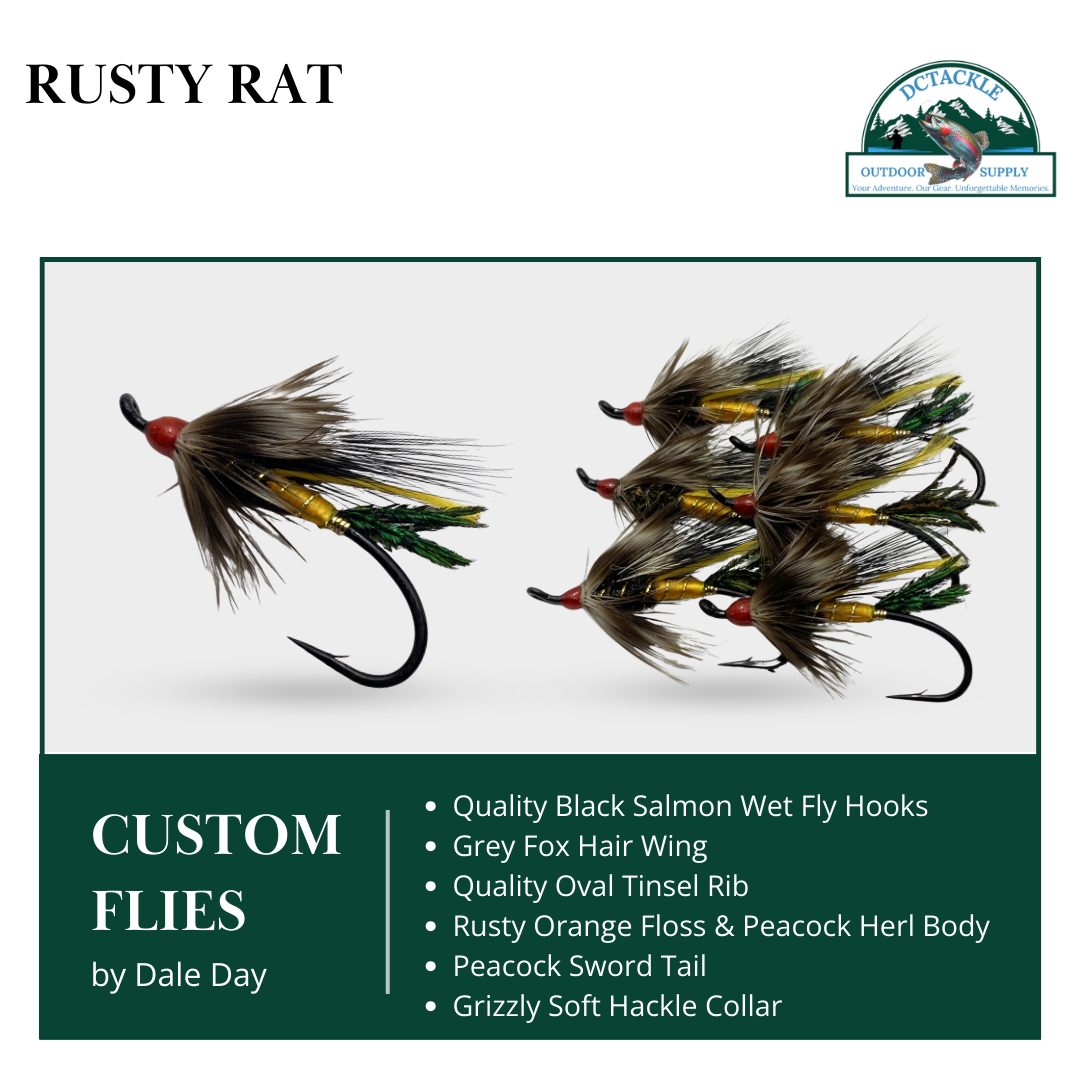 Rusty Rat Fly Pattern Atlantic Salmon Fly, Hairwing, Rusty Rat – Dc Tackle & Outdoor Supply
