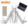 NexTool 19 In 1 Edc Pocket Multitool Pliers Survival Knife Folding Tools Camping Knife Saw For Wood Hand Scissors Multi-Tool Awl