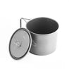 TOAKS 550ml Pot, Titanium Cup (Ultralight Version) Outdoor Tableware Camping Mug