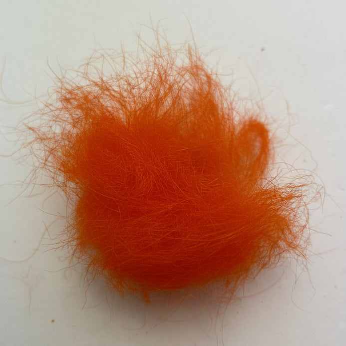 Seals Fur Orange on a white background