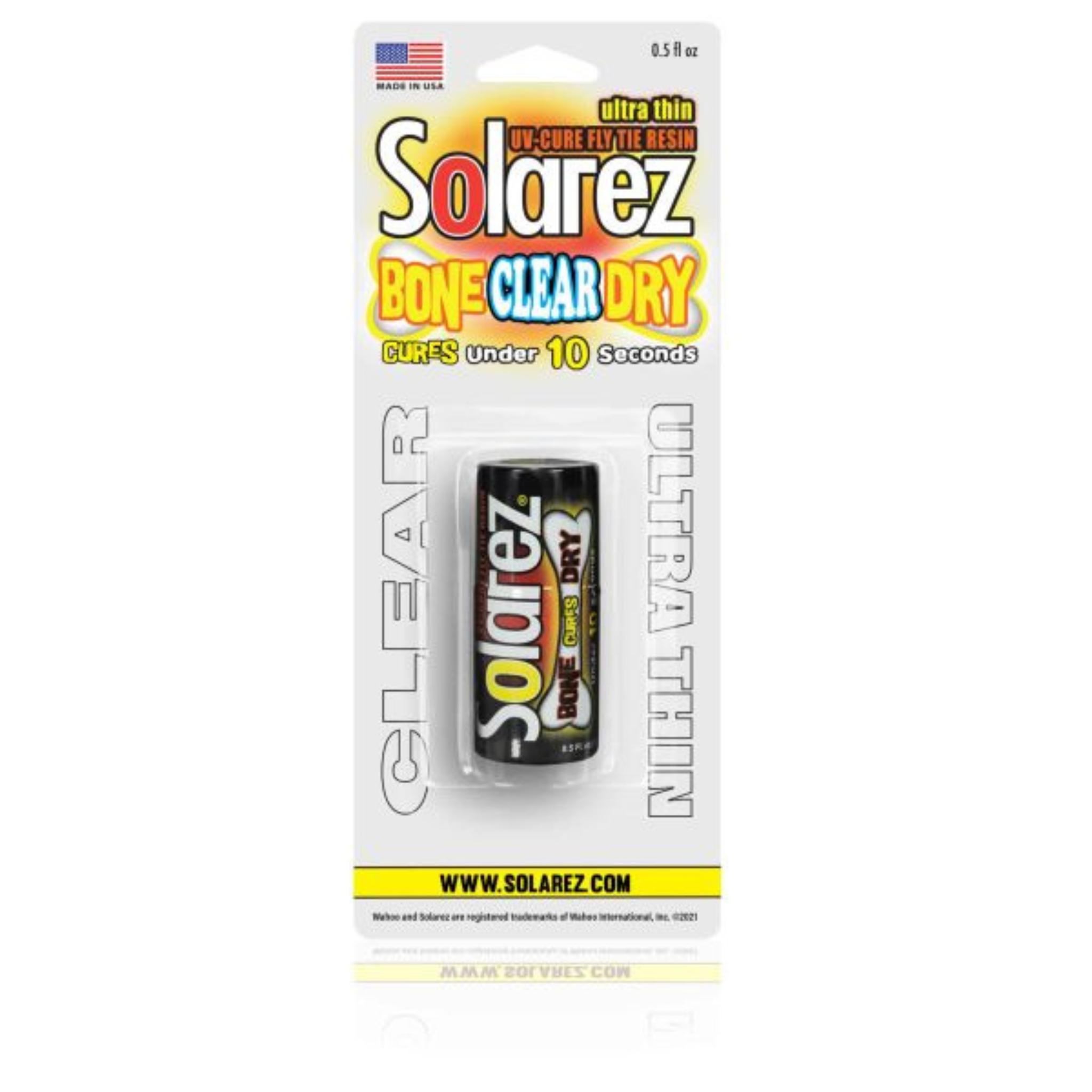 Botle of Solarez Bone Dry UV resin - Clear