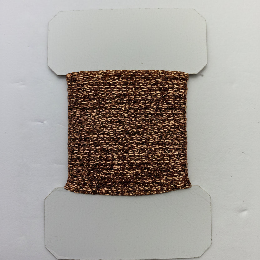 Sparkle Braid - Copper on a white background