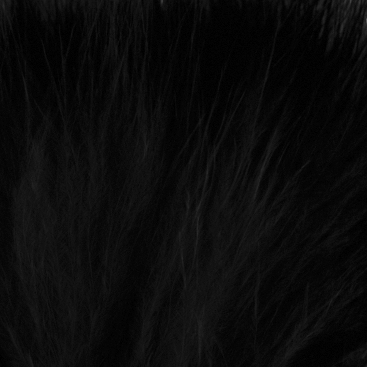 Strung Marabou in black
