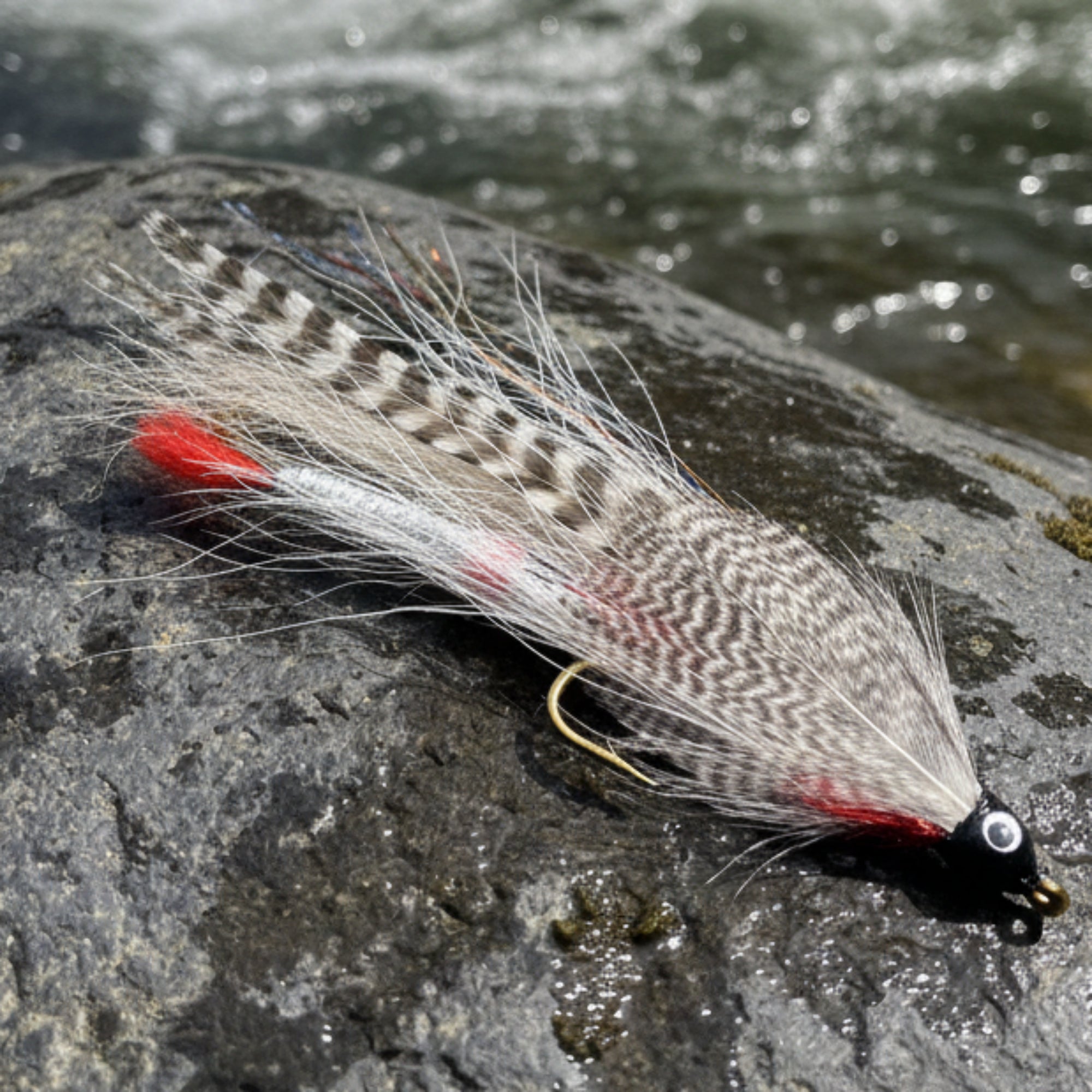 Tandem Streamer - Teal and White