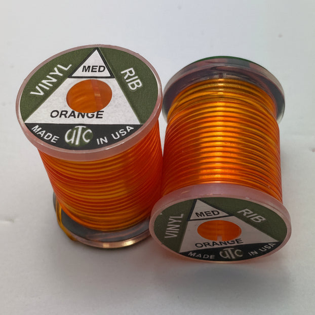 Wapsi Vinyl D Rib in orange on a white background