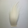 Fly tying material, arctic goat hair in white