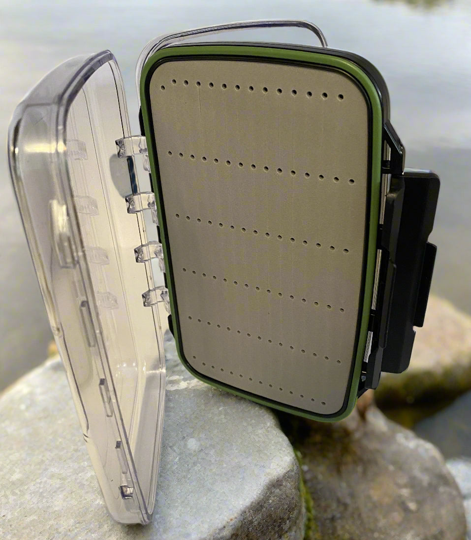 Double-Sided Waterproof Fly Box – Large Capacity for Salmon Flies – Dc ...