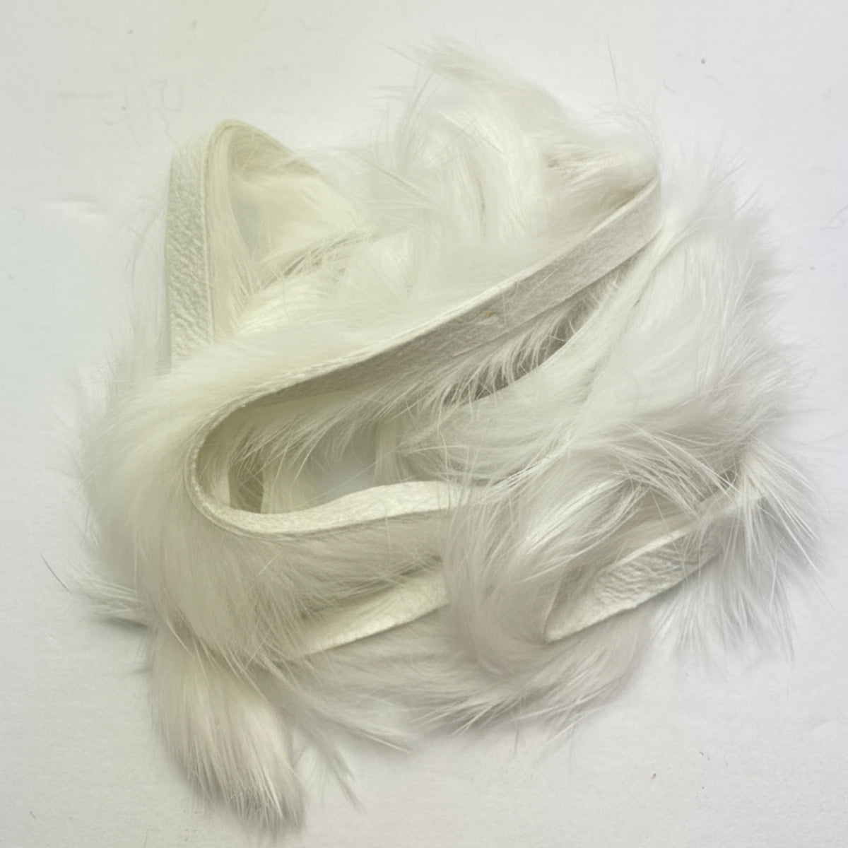magnum cut rabbit strips. white