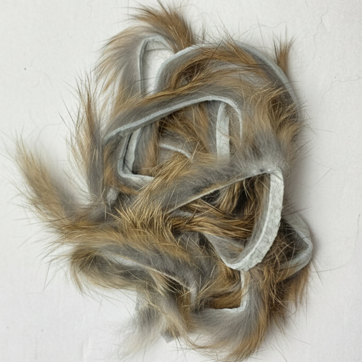 rabbit strips natural brown color