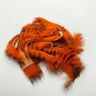 black barred rabbit trips in hot orange color