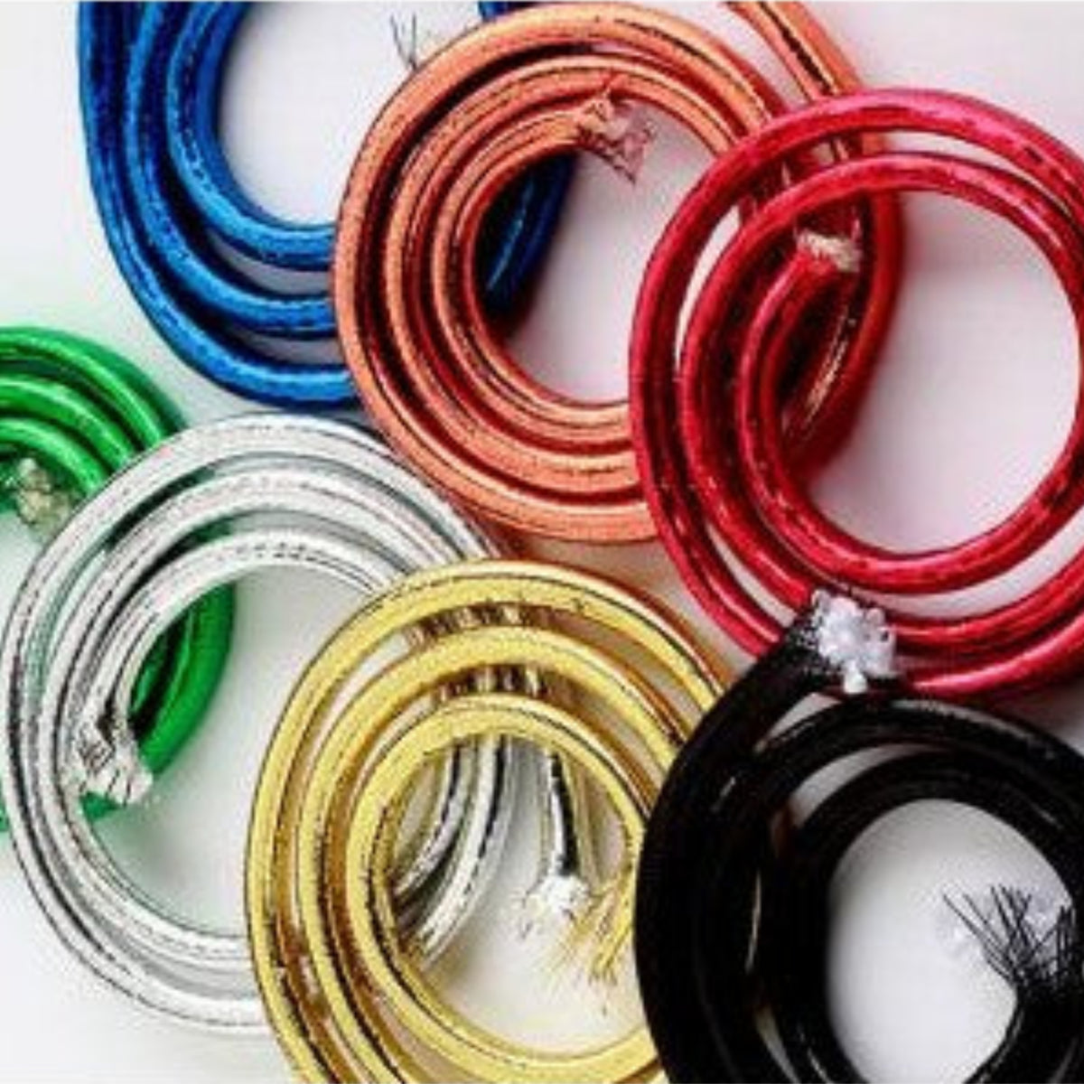 Selection of minnow body tubing in various colors