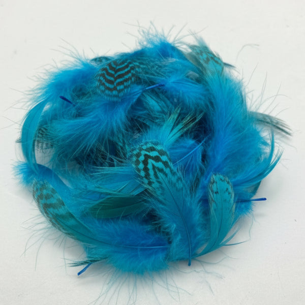 Teal Flank Feathers – Classic Mottled Feather Material for Wet Flies & Streamers