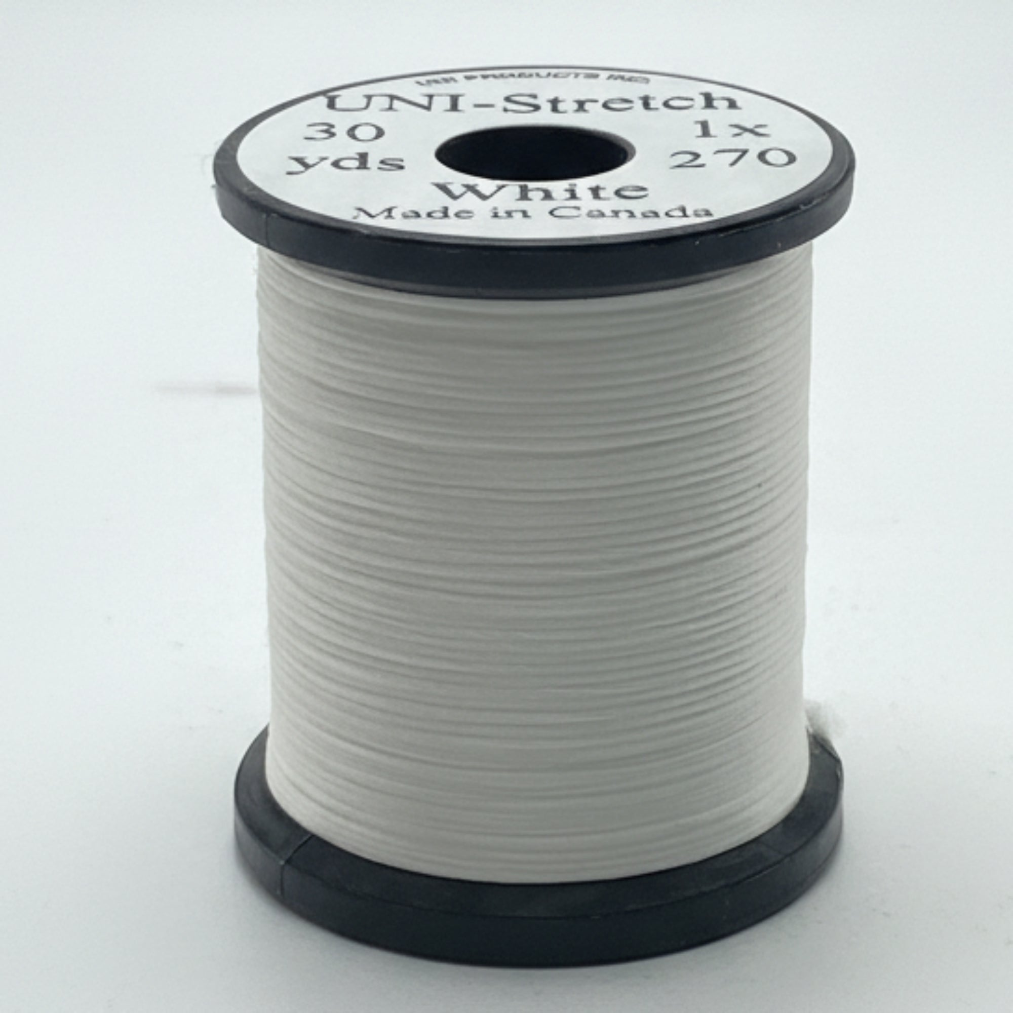 uni stretch nylon in white