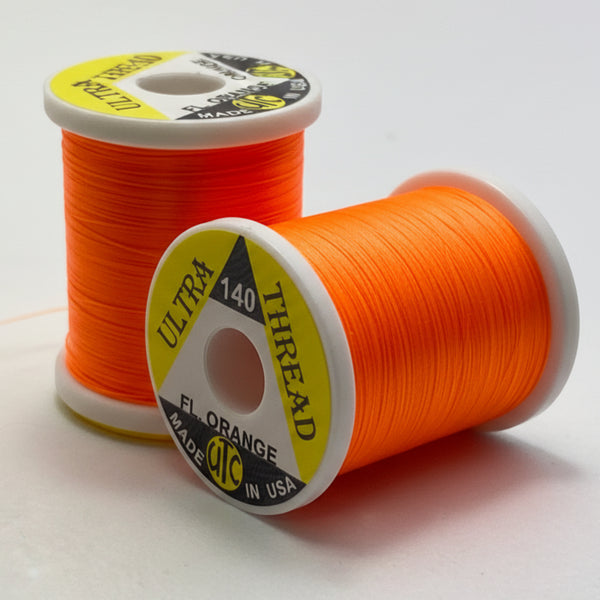 UTC 140 Fly Tying Thread – Strong, Flat, Versatile Thread for Precision Tying